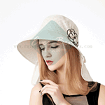 Fashion sun protection hats for girls2